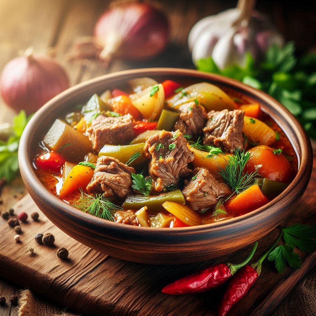 EhuruAja Lamb Stew
