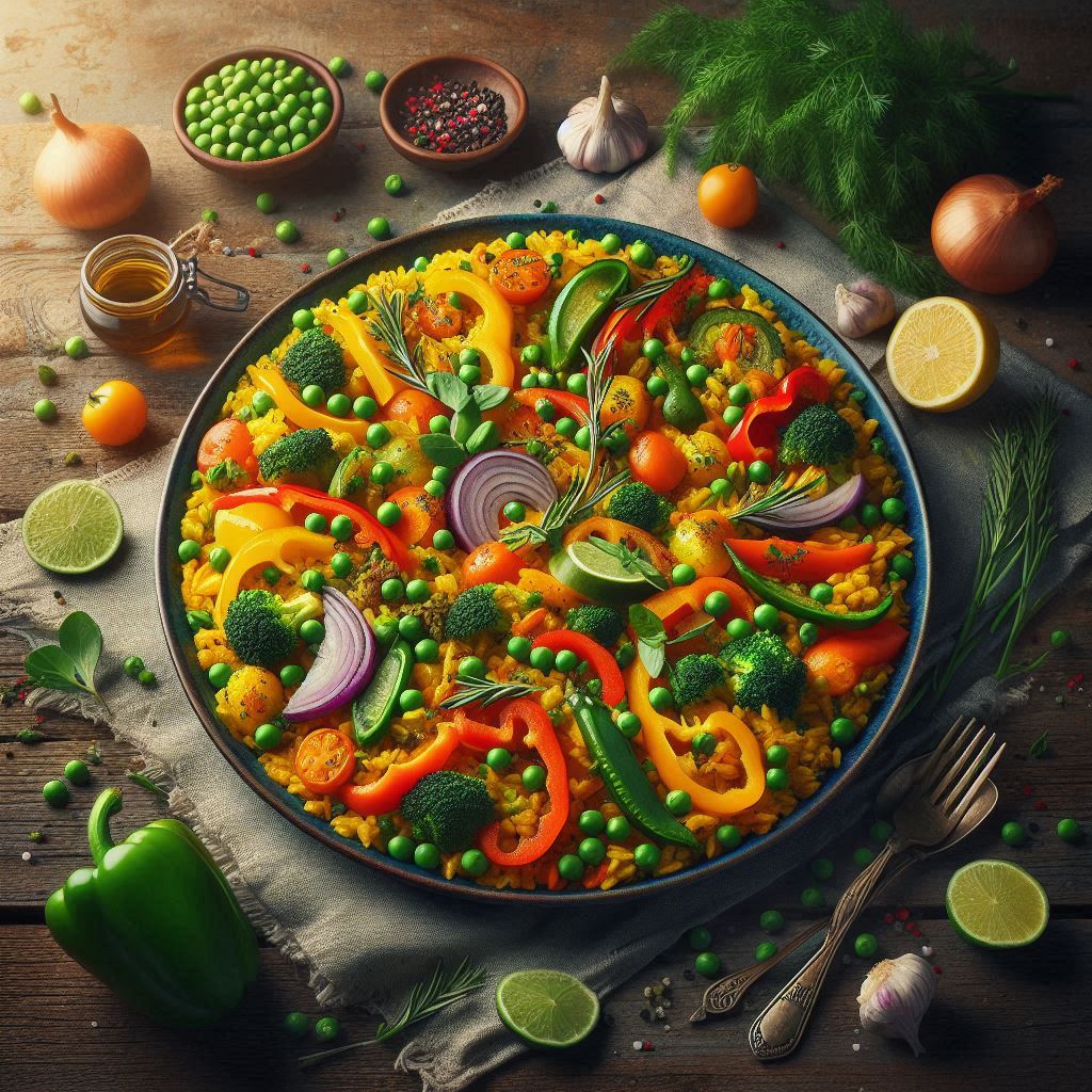 OsoNri Spiced Vegetable Paella