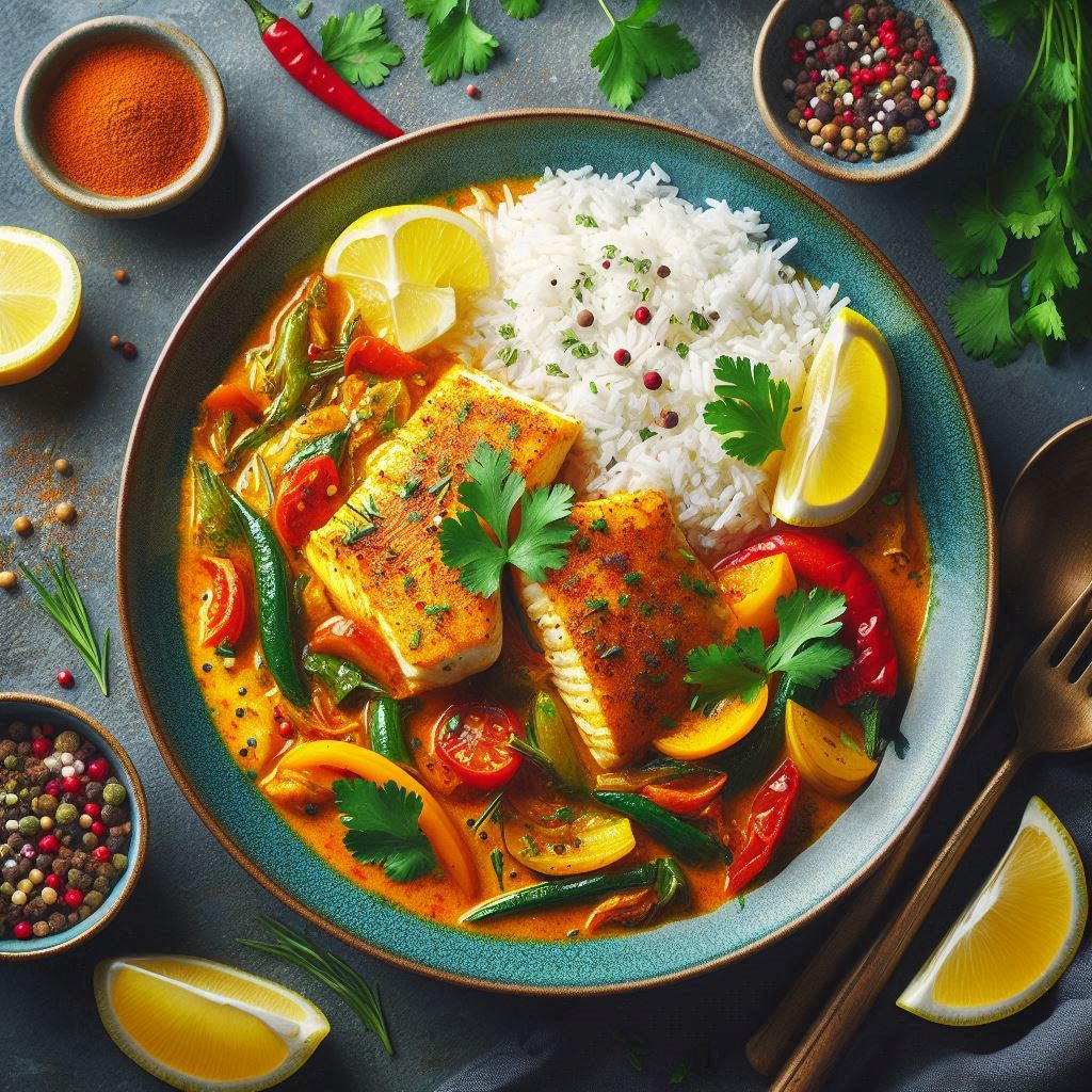 Spiced Fish Curry with fish fillets2