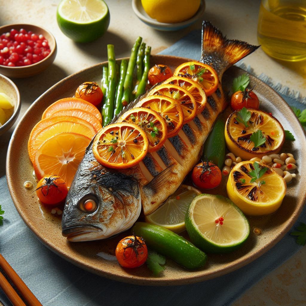 Sutu Okpoo Citrus Grilled Fish