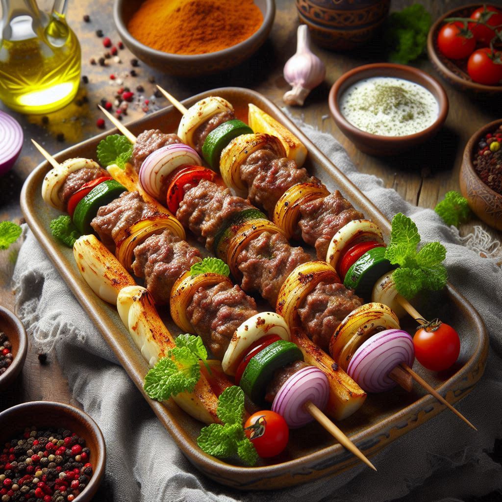 Sutu Okpoo Lamb Kofta Kebabs